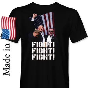 Trump FIGHT, FIGHT, FIGHT T-Shirt