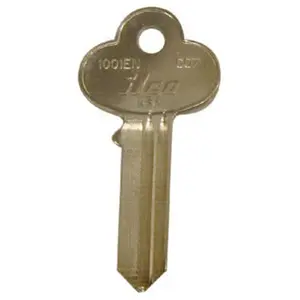 212 MAIN Kaba CO7-1001EN Metal Key Blank - 1x0.1 in., Corbin Compatible, x1-67-5 Equiv., For Corbin Lockset, Pack of 10