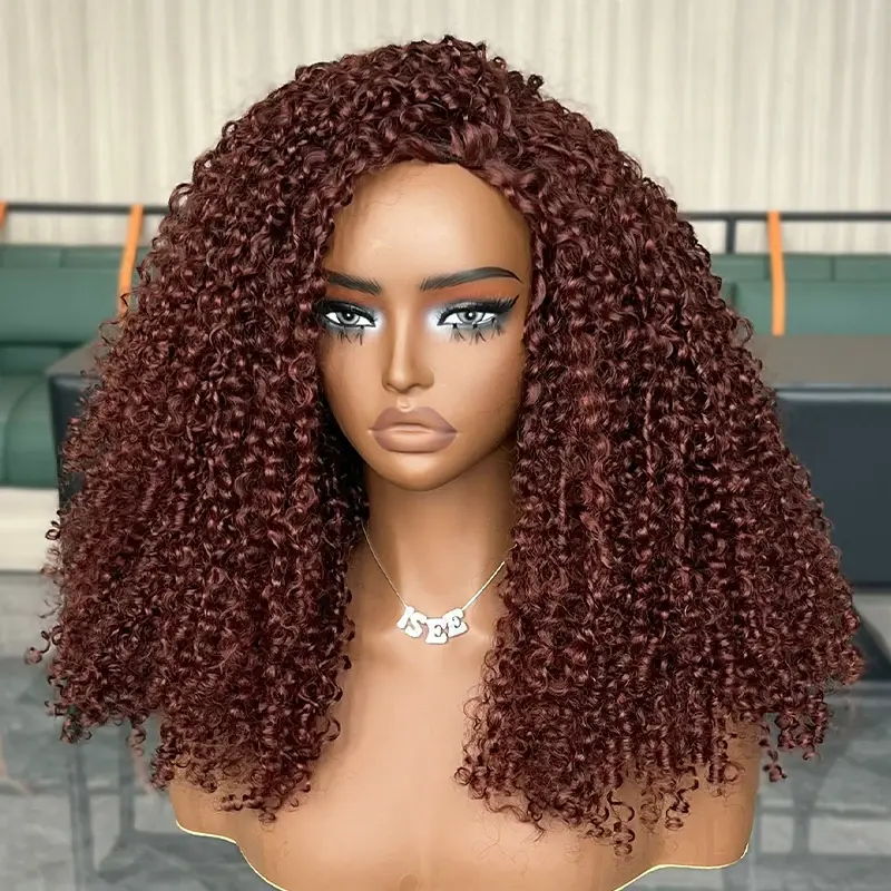 Reddish Brown 【Pre-Styled Curly】