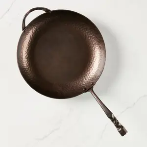 Smithey Deep Farmhouse Carbon Steel Skillet 12" - Made in USA