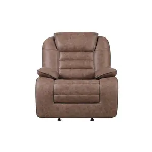 U2250 Brown Glider Recliner