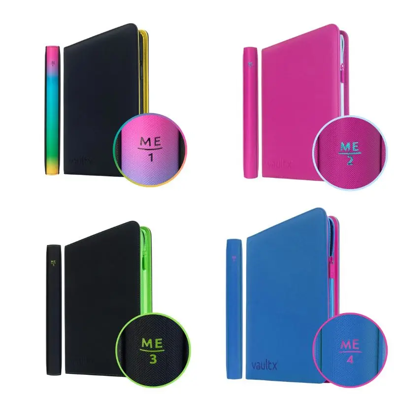 Vault X 9 Pocket Exo-Tec Pokémon Mega Evolution 1ST Edition Binder