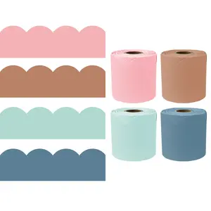 Carson Dellosa 65' Modern Boho 4 Pack Rolled Bulletin Board Border Set (4 rolled borders)