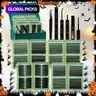 Individual Cluster Lashes with Tweezers, Glue & Remover, DIY Lash Clusters Kit, Diy Personal Lashes, DIY False Eyelashes, Mixed Lengths, Fluffy Eyelash Clusters, Stylish Volume False Lashes, Eye Enhancement Set, Eyelash Extensions Set