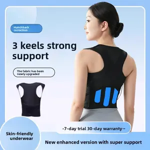 Open shoulder beauty back correction posture strap auxiliary hunchback correction back artifact for adults and children