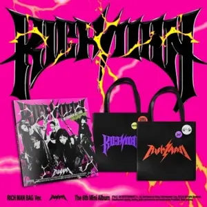 Aespa - Rich Man - Rich Man Bag Version - incl. Canvas Bag, Pin Badge, Sleeve, Photocard + 11pc Photo Sheet Set  [COMPACT DISC - CD] Photos, Asia - Import