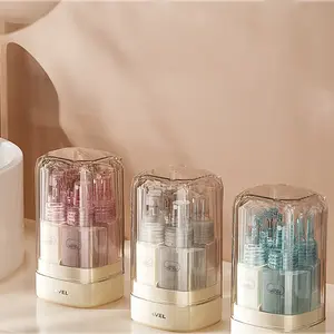 2Pcs package 4-in-one Travel Portable Dispenser Bottle（Color Random)