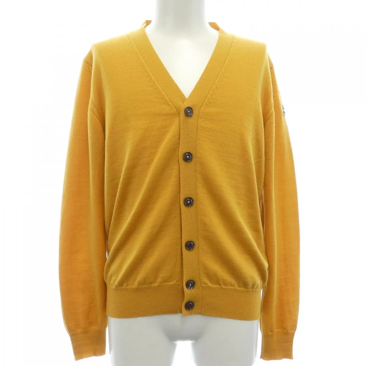 Pre-owned MONCLER Cotton Small Leather Goods Cardigan