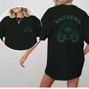 Mystical Eye Tee with Crystal Ball Design – Casual Witchy Fashion for Everyone