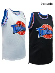 Men's Basketball Lightweight Jersey #23 Space Movie Jersey Shirts for Hip Hop Jersey,Theme Party,Gift for Basketball Fans