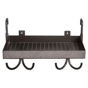 Schneiders Easy-Up Pro 14 Grooming Shelf with Tack Hooks