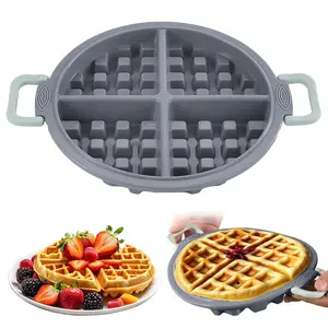Muffin Pans Molds, Silicone Baking Tray for Waffle Cake and Chocolate Craft, Durable Bakeware for Household Oven Use