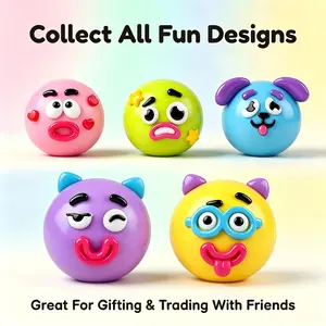 NEW Smushasr Squishy Cutie ToySmushers Funny Dog Face Swap Squishy Toy, Safe Maltose Soft Moldable Sensory Fidget Toys for Kids Adults, Cute Desk Pets Stress Anxiety Relief Squeeze Toys, Birthday Party Favors Goodie Bag Fillers，edge control squishy,gift