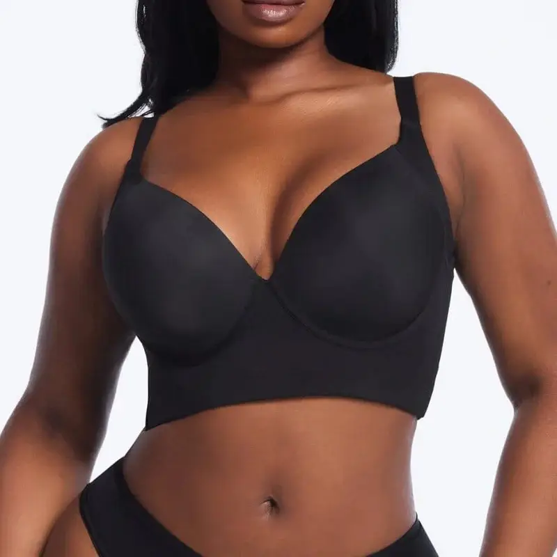 Womens plus size bras Large cup size comfortable slimming and antisagging Prevent back accumulation
