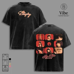 Ella Langley Be Her Collage Graphic T-Shirt, Oversized Cotton Tee, Country Music Aesthetic Shirt, Western Style Streetwear Unisex