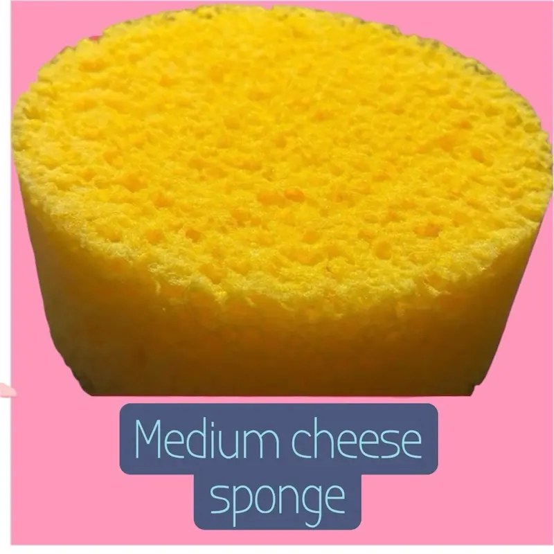 Eco-Friendly Natural Textured Sponge - Medium Size, Multi-Surface Scrubber for ASMR, DIY Projects, Cleaning Tasks, Ideal Gift for Home Care Needs