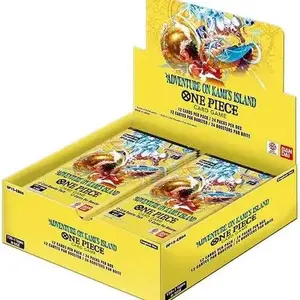 One Piece English OP-15 English Booster Box - Adventure on Kami's Island Card Game - 12 Cards per Pack - 24 Packs per Box [RIPPED LIVE]