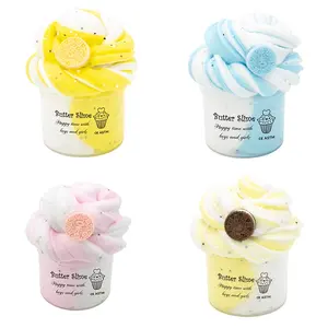 70ML Cookie Butter Slime Set (blue Charm), Aromatic Slime Soft Clay DIY Mud Christmas Birthday Gift Toy Party Souvenir, Scented Slime