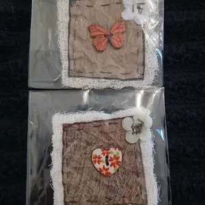 Set of 2 Junk Journal Ephemera