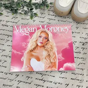Megan Moroney Calendar 2026, Wall Calendar, Best Lines Graphic Calendar, Home Decorating