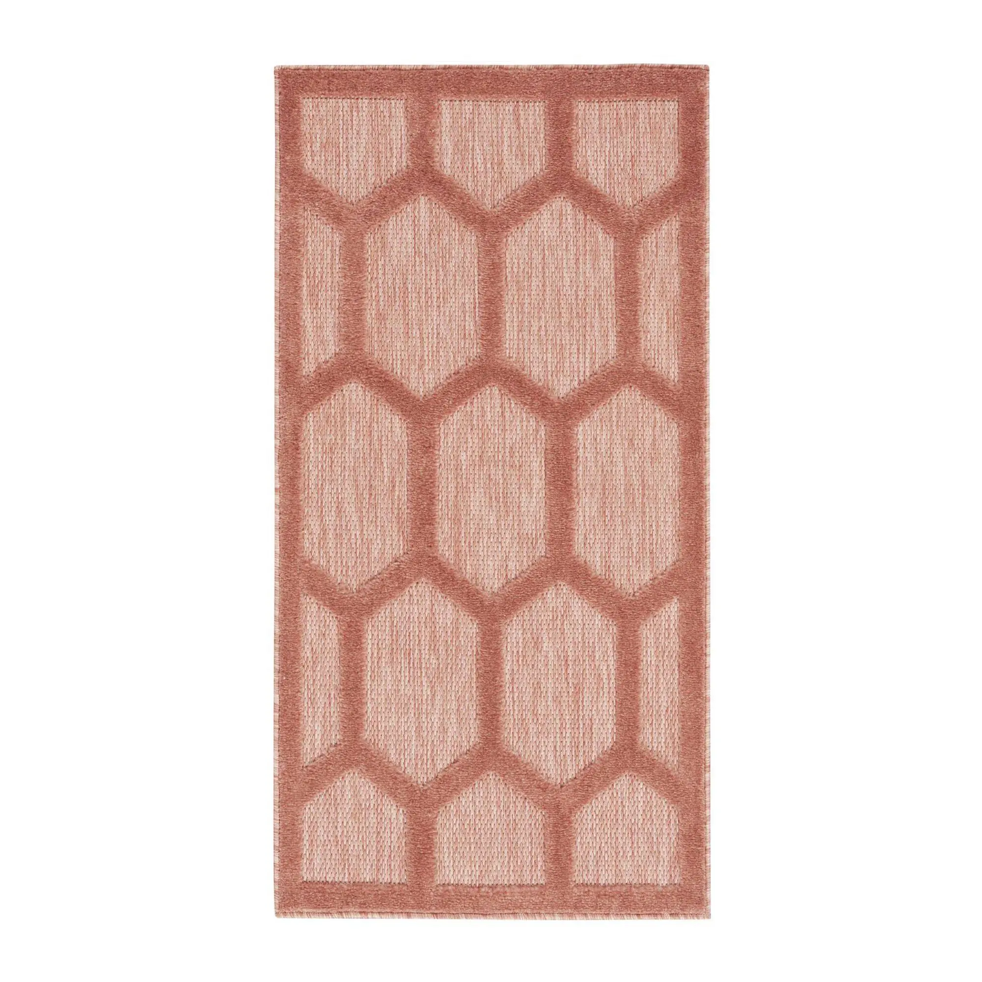 Nourison 2' x 4' Honeycomb Indoor/Outdoor Accent Rug