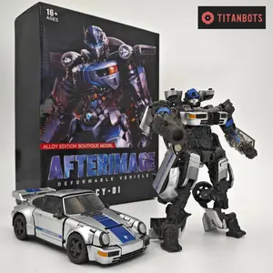 5-Inch Mirage Transforming Robot Action Figure T7 Cyber Toy