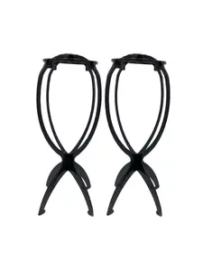 TikTok Must-Have! 2-Pack 36cm Portable Wig Stand Dual-Use (Stand/Hang)  Multi-Scene Fit Wig/Hat Storage Essential Designed Specifically for Wigs Wig Stand Salon Essential