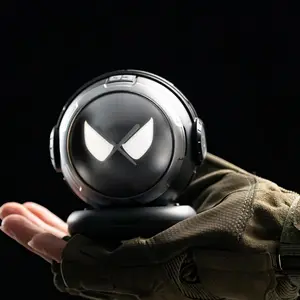 Astronaut Wireless Speaker, Rechargeable Mini BT Speaker, Creative Portable Space Speaker with Light for Home Office, Gift for Friend