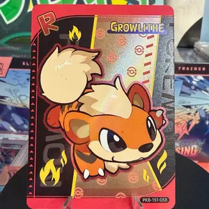 Growlithe - Holo Rare Poke Baby NM