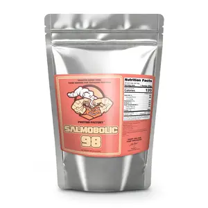 Salmobolic 98 Protein Powder 2 lbs - Hydrolyzed Salmon Protein for Fast Post-Workout Recovery - Supplement