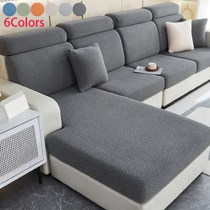 Classic Stretch Sofa Cover Non Slip Elastic Polyester Slipcover Soft Sofa Protector Perfect for Armchairs and Couches Home Office Furniture Protector