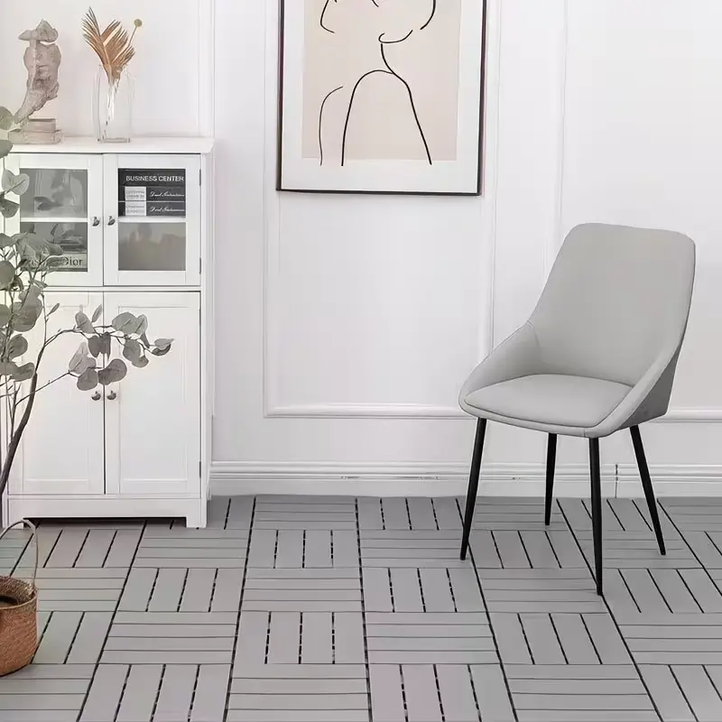 16/32‑Piece Interlocking Plastic Patio Outdoor Flooring Set, Includes 1 Small Hammer. Interlocking Outdoor Deck Tiles, Waterproof Outdoor Floor, Easy to Install, Sturdy PP Material, for Pool, Garden, Balcony, Backyard