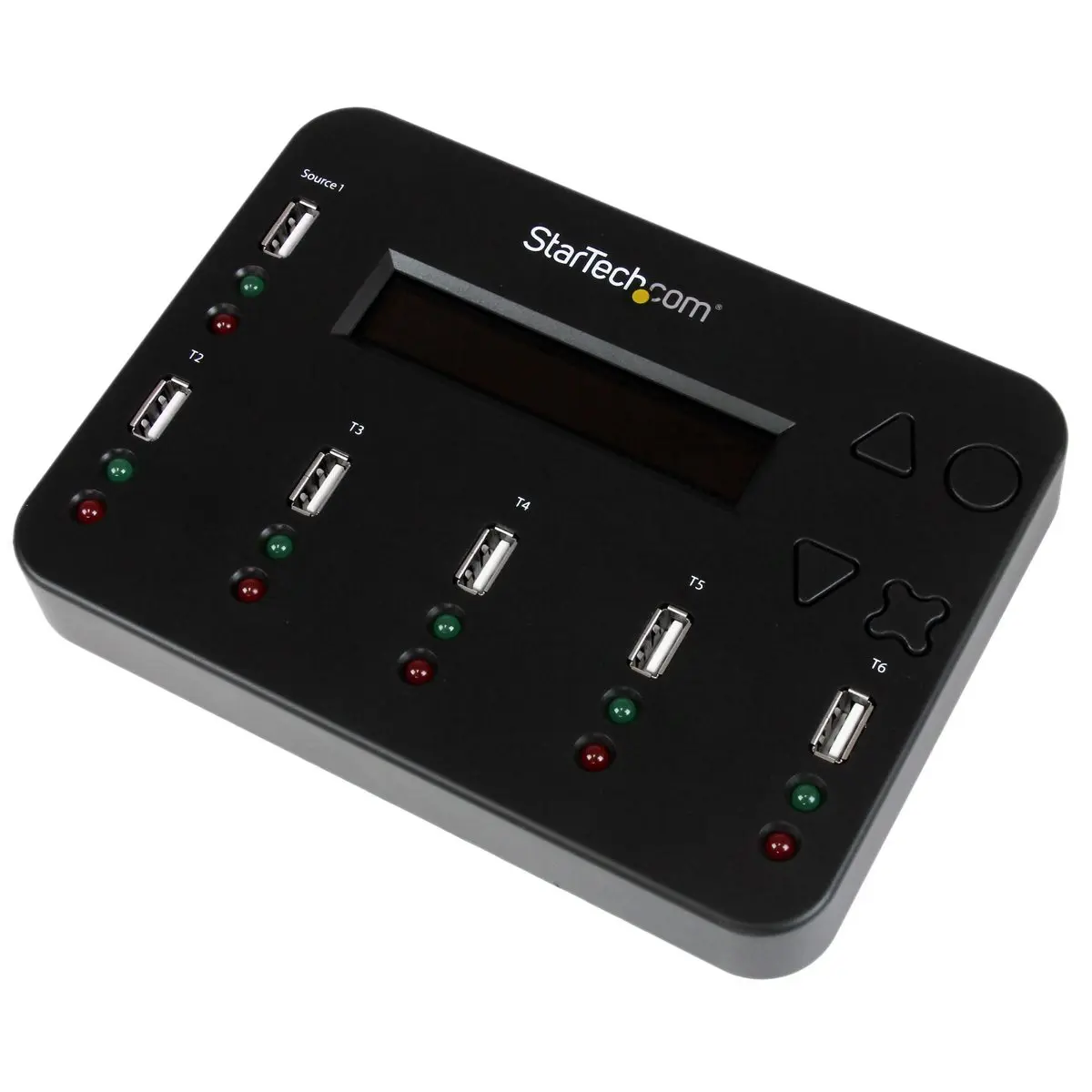 StarTech Standalone 1:5 USB 2.0 Flash Drive Duplicator - Copy/Erase Data Device for Computers & Office Desktop Laptop Components