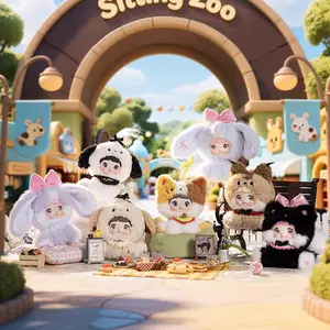 Nommi Sitting Zoo Series Plush Doll Blind box