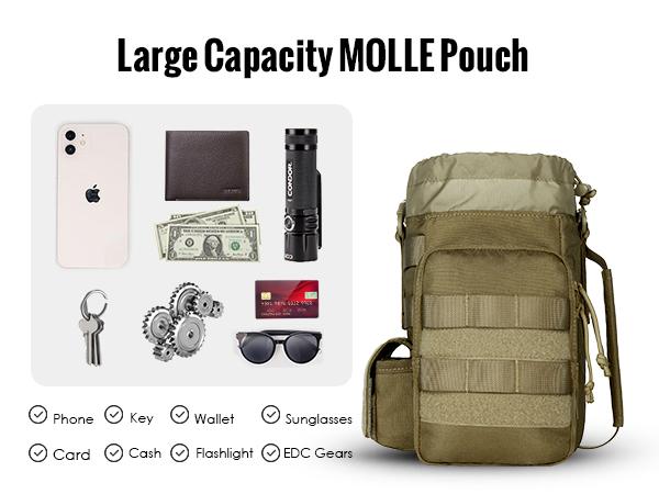 【TikTokShopBlackFriday】OneTigris 64oz Portable Cold & Hot Stainless Steel Water Bottle with Straw - Reusable Drinkware, Washable Tumbler, Perfect Gift for Dad & Mom Vacuum Insulated Flask Insulated Thermos