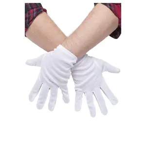 Plus Size White Gloves
