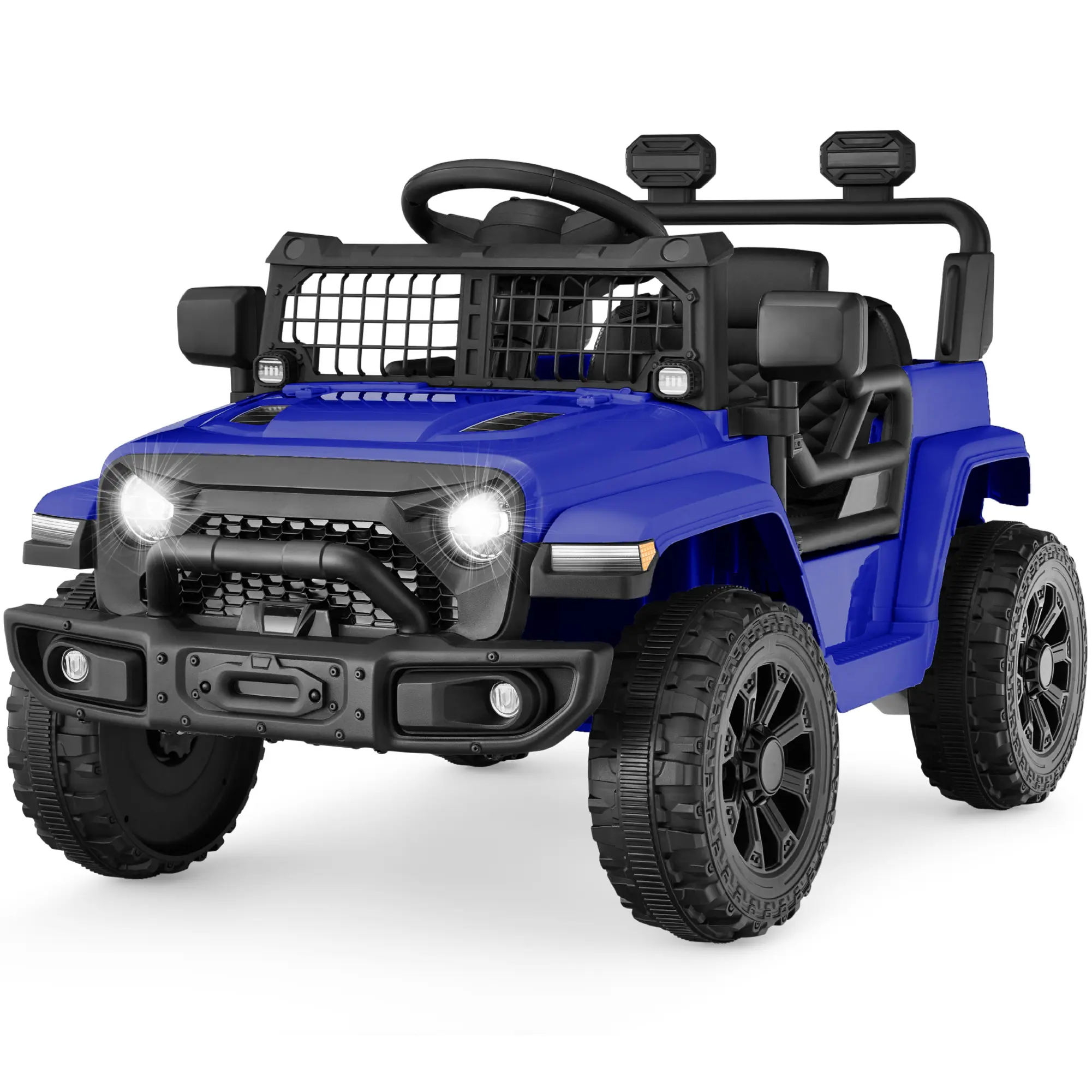 Best Choice Products 12V Kids Ride On Truck w/ Remote Control, Electric Car for Toddlers 3-5, Safety Harness