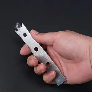 1 Large multi-functional fence wire strand, suitable for T-column clamps and barbed wire tools, time-saving and easy to use, ideal for any type of fence, agricultural maintenance and outdoor safety fence