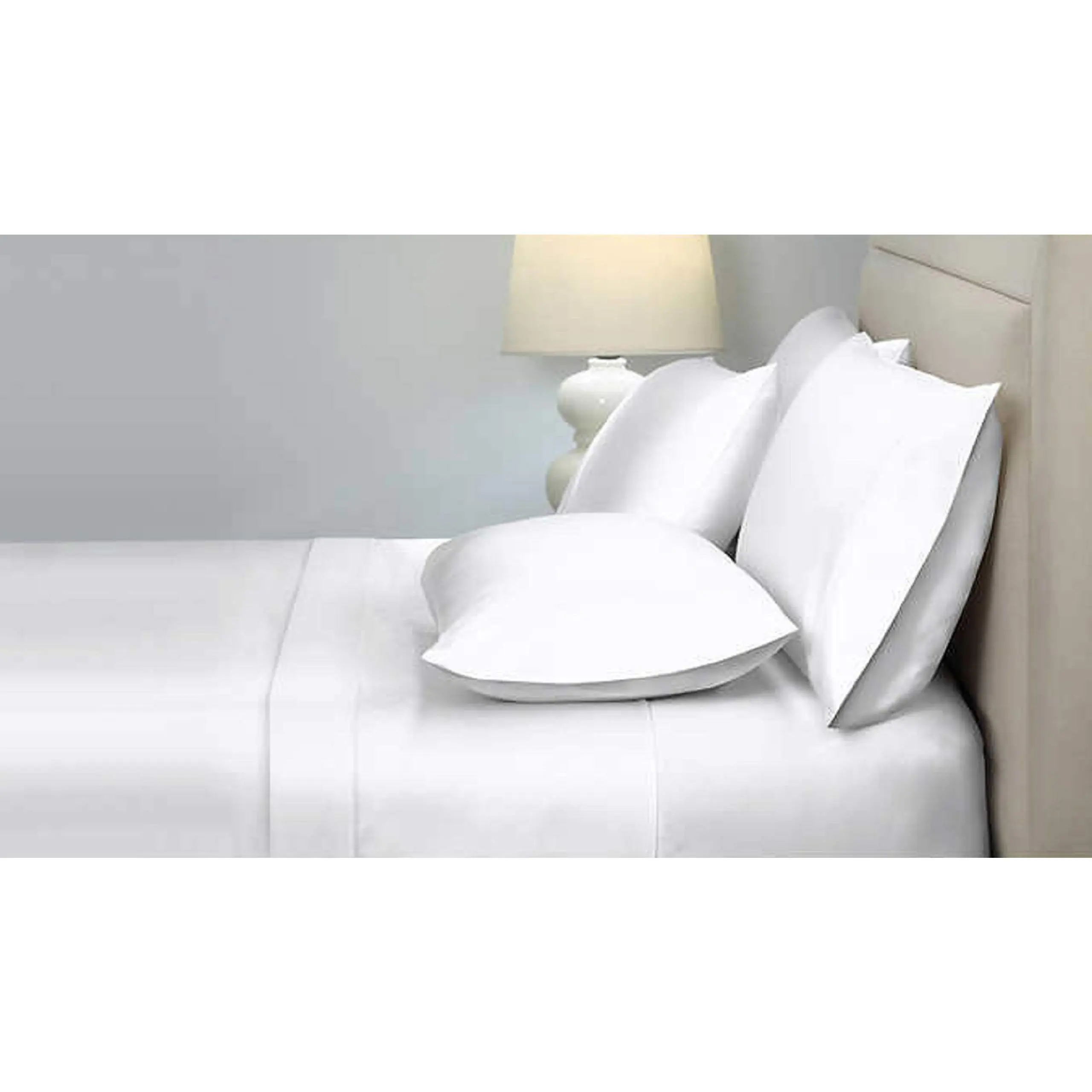 Kirkland Signature 680 Thread Count Sheet Set (Queen, White)