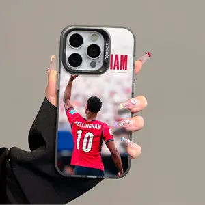 IPhone 17 Promax Bellingham Phone Case Anti Drop Protective Case for Iphone 16 15 14 13 12 11 SAMSUNG S25 24 23 22 Plus Acrylic Durable Case With Anti Collision