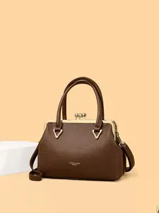 Mother's Day Ladies' Casual Handbag, Trendy Commuter Bag, Fashionable & Simple Design, Perfect for Daily Commuting, Shopping, Work, Durable & Versatile Gift, Handheld Bag