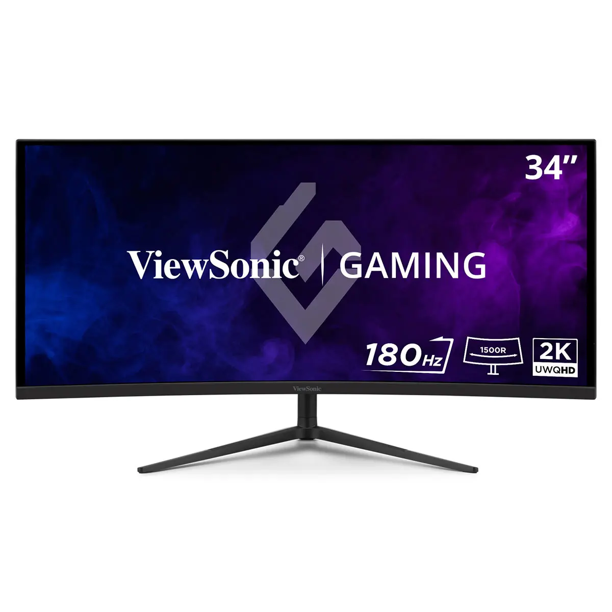 ViewSonic VX3418C-2K 34" 21:9 UltraWide QHD 180Hz MVA LED Curved Gaming Monitor