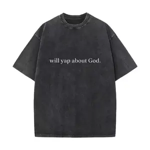 Christian Shirt, Will Yap About God T-shirt, Funny Christian Tee, Jesus T-shirt, Faith Tee, God Is Good, Jesus Saves