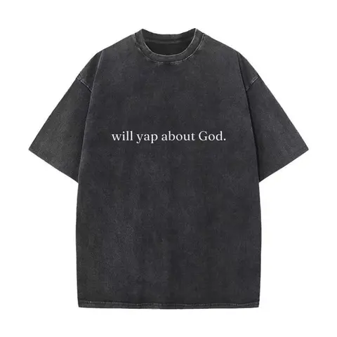 Christian Shirt, Will Yap About God T-shirt, Funny Christian Tee, Jesus T-shirt, Faith Tee, God Is Good, Jesus Saves