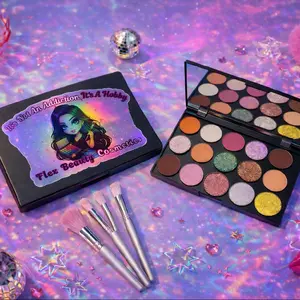 It's Not An Addiction, It's a Hobby, 15 Pan PRE-DESIGNED Eyeshadow Palette