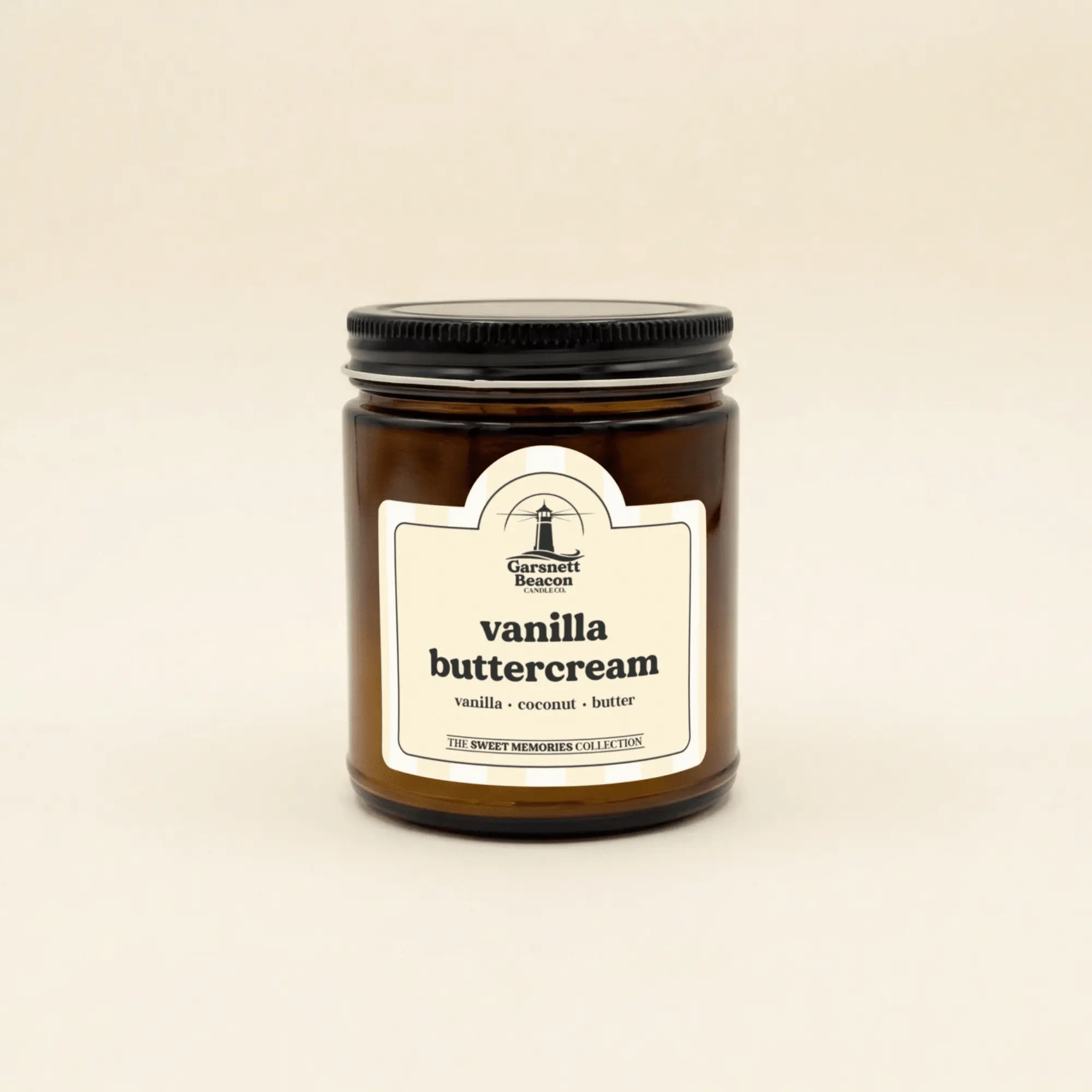 Vanilla Buttercream Candle - Vanilla, Icing, Butter Scent