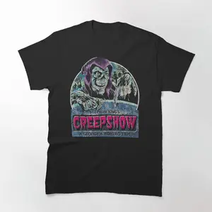 Creepshow Classic Horror Anthology T-shirt - Vintage Creepshow Design, Spooky Halloween Graphic, Perfect for Horror Movie Fans and Classic Scary Movie Lovers
