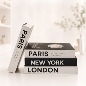 3-Pieces Book Decor