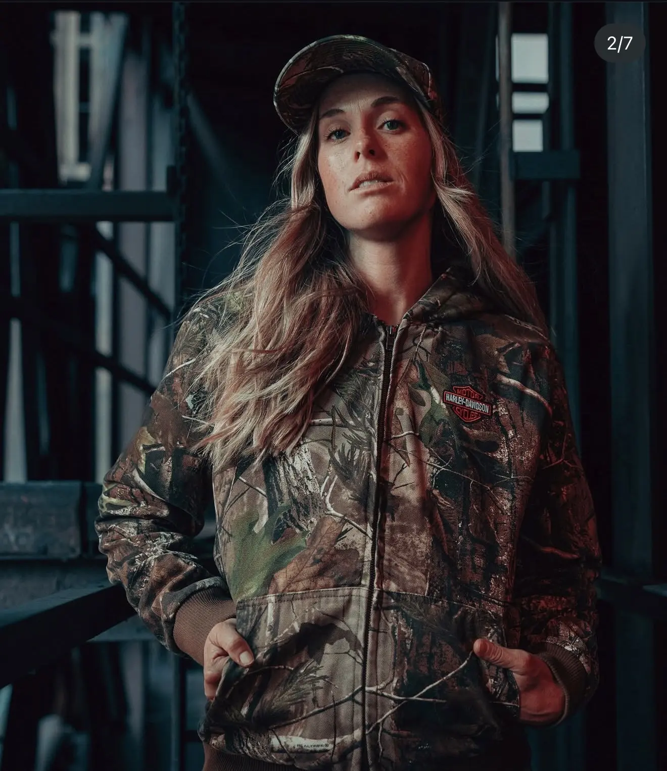 Harley Davidson x realtree collab
