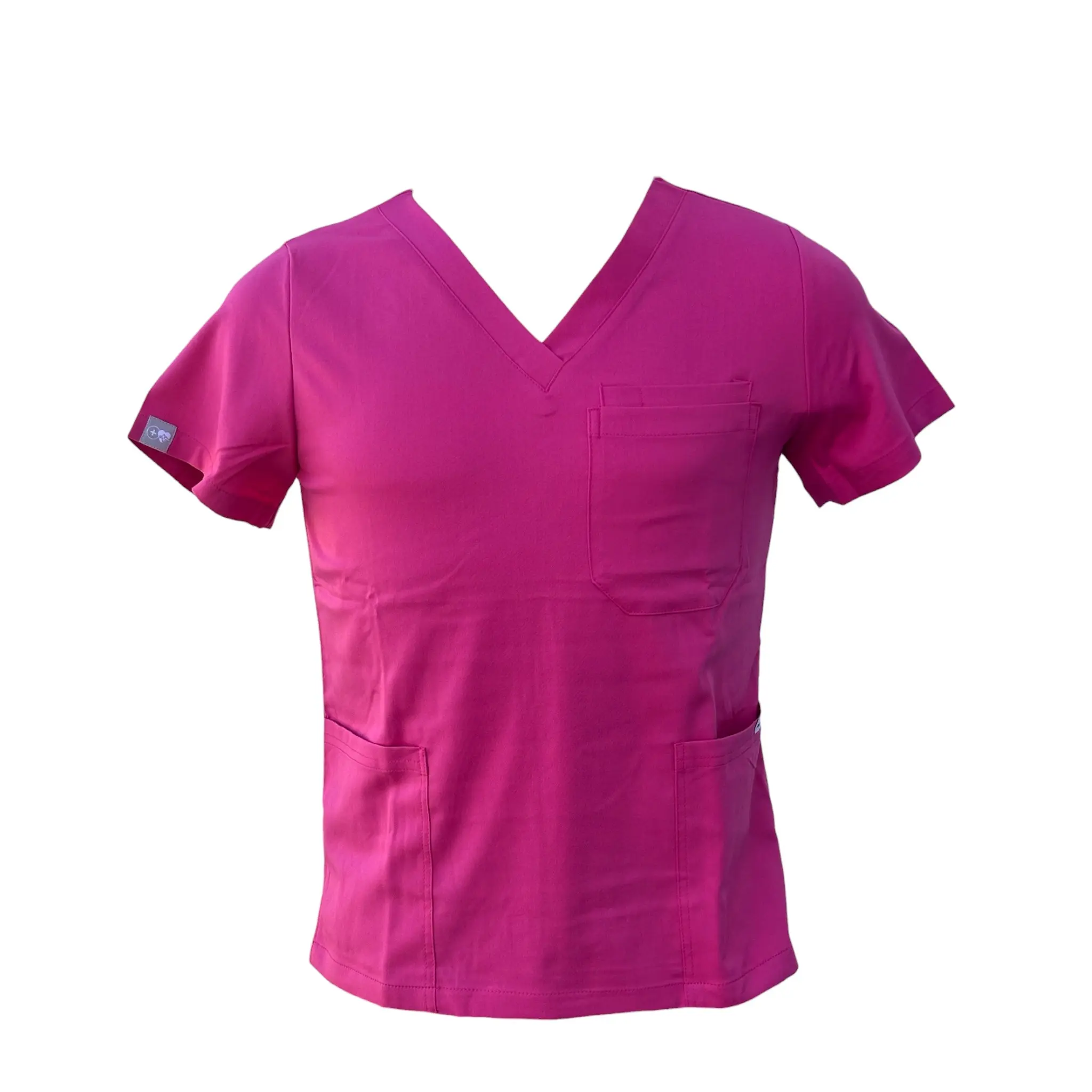 DK Barbie 4 Pocket V-Neck Scrub Top (Unisex)